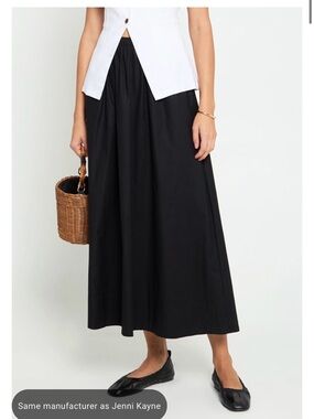 Classic Black Maxi Skirt - Women